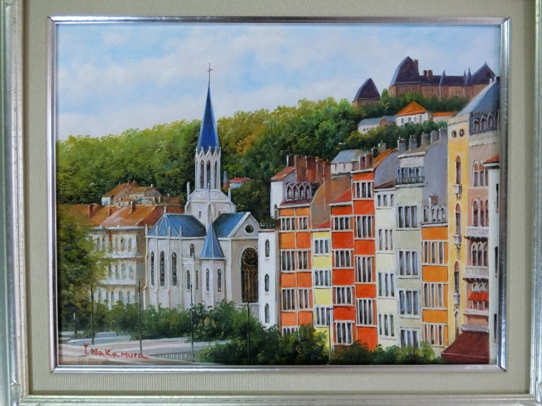 【ART】中村祐介真筆(パリ風景)6号