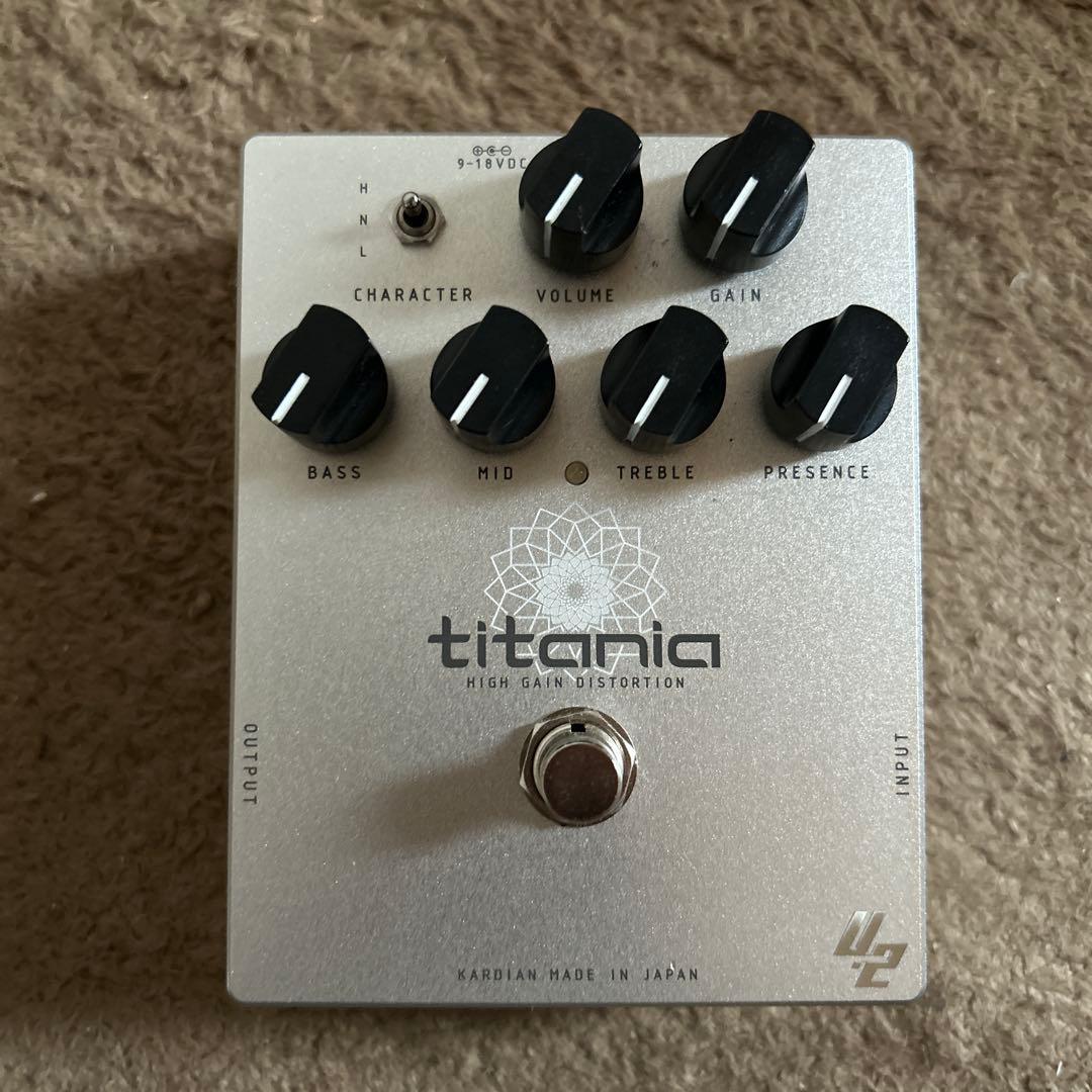 KarDian titania V2 ディストーション