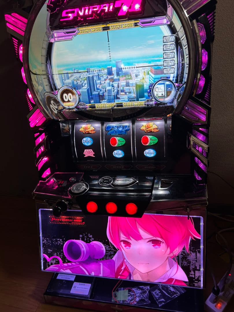 年末セール スナイパイ71 実機 不要機 NET スナイパイ71 中古パチスロ実機 [8ch対応] A-SLOT