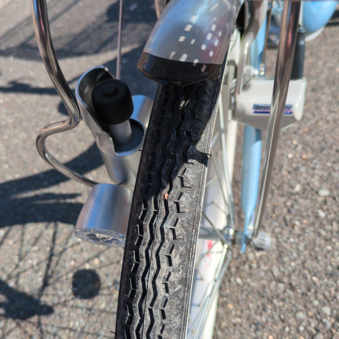 ほぼ未使用 ブリヂストン ワゴン 三輪自転車 ※梱包発送たのめる便 E