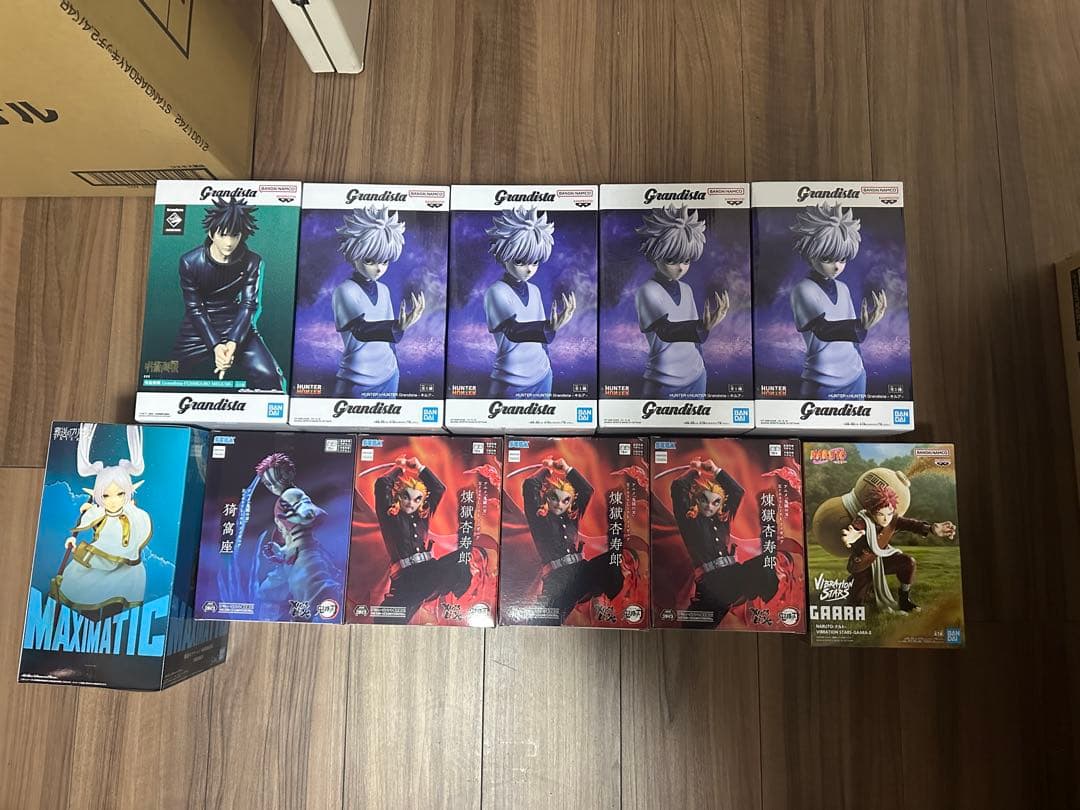 アニメフィギュアセット　11体　鬼滅の刃　ハンターハンター 鬼滅の刃・ハンターハンター 各種販売中です！
