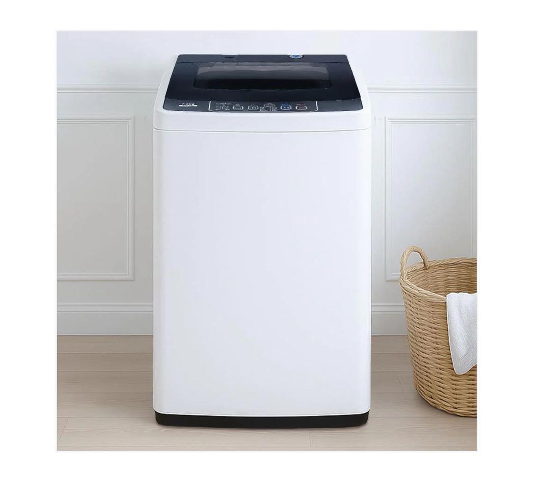 #2914　WL洗濯機7kg ホワイト 縦型洗濯機 本体