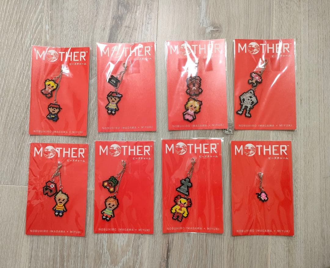 MOTHER2 ビーズチャーム 今川伸浩 ほぼ日 マザー2 ビーズチャーム - ほぼ日MOTHERプロジェクト - ほぼ日