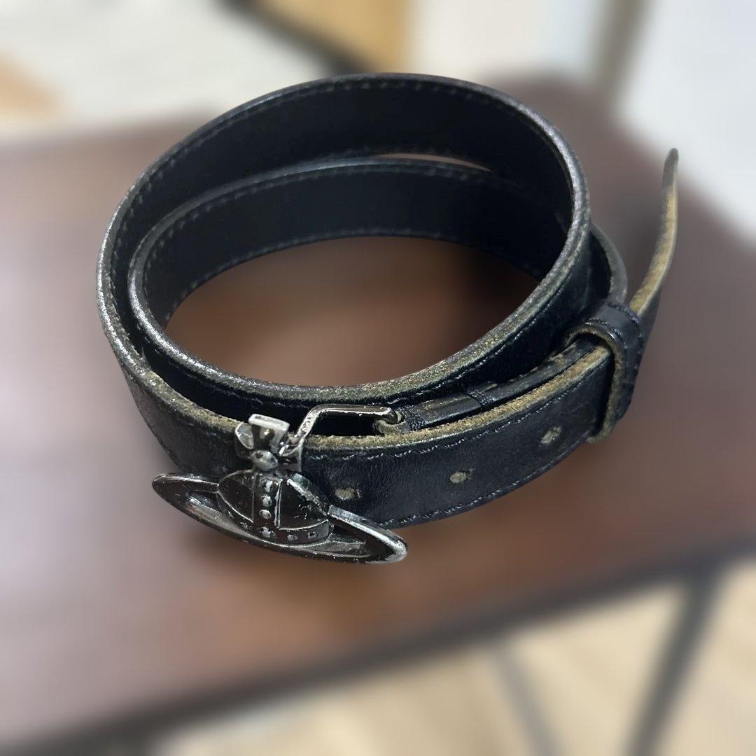 vivienne westwood レザーベルト オーブバックル ヴィヴィアンウエストウッド ベルト Vivienne Westwood ベルト メンズ