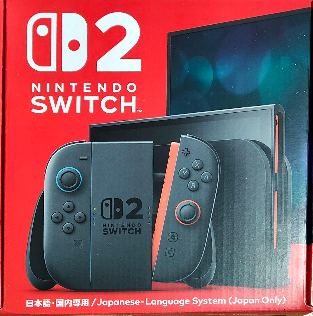 【新品未開封品】Nintendo Switch 2 (日本語・国内専用)　本体
