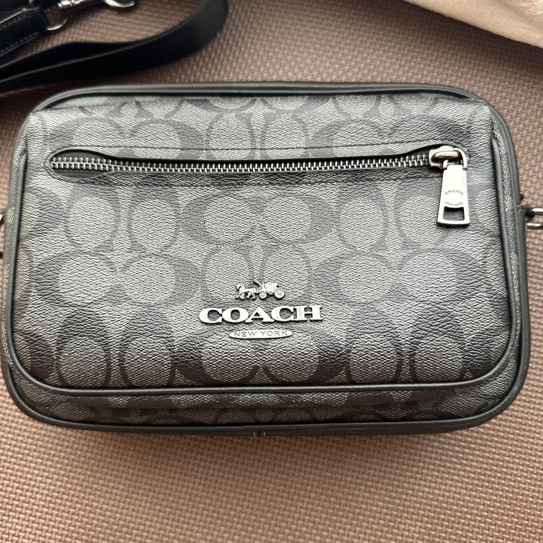COACH コーチ　メンズバック　シグネチャー　エリアス　クロスボディ