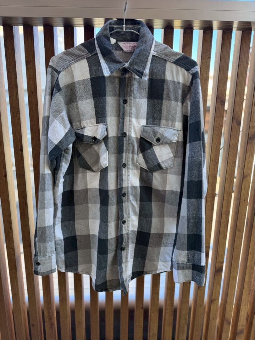 70s Frostproof 白黒 ブロックチェック