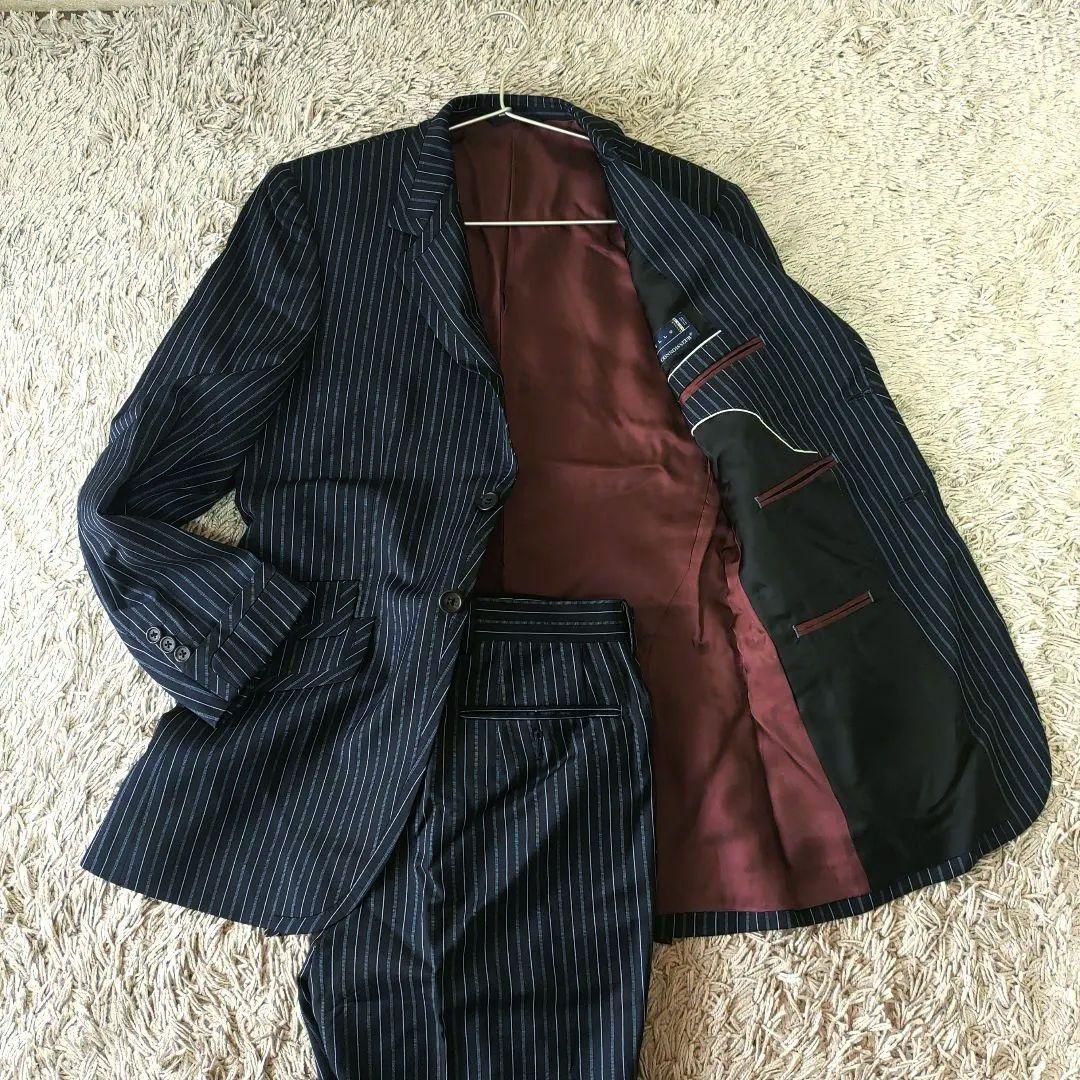 美品・特殊モデル】Paul Smith ポールスミス セットアップ ネイビー