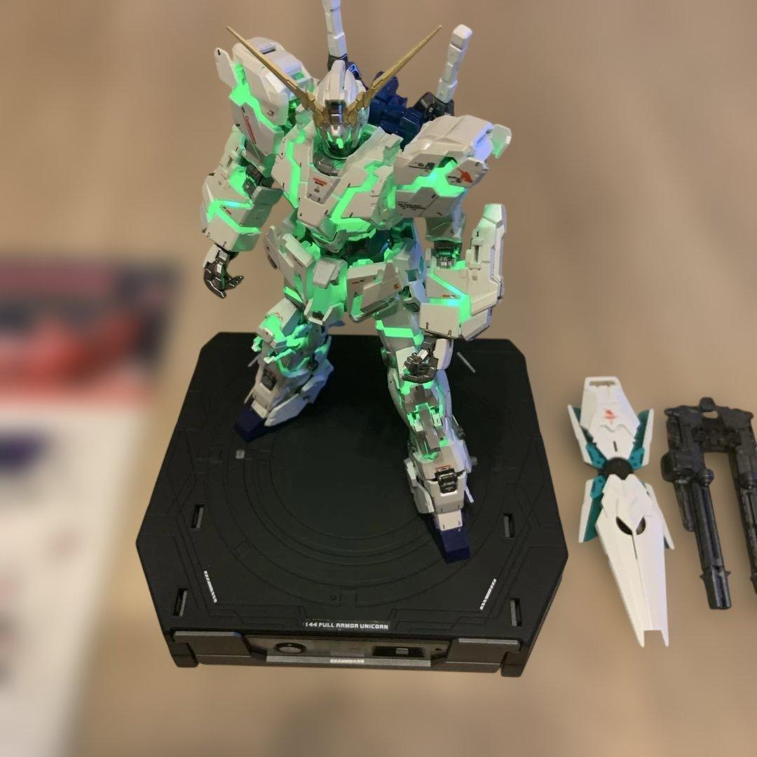 RX-0 ユニコーンガンダム 1/144 LED付き ジャンク