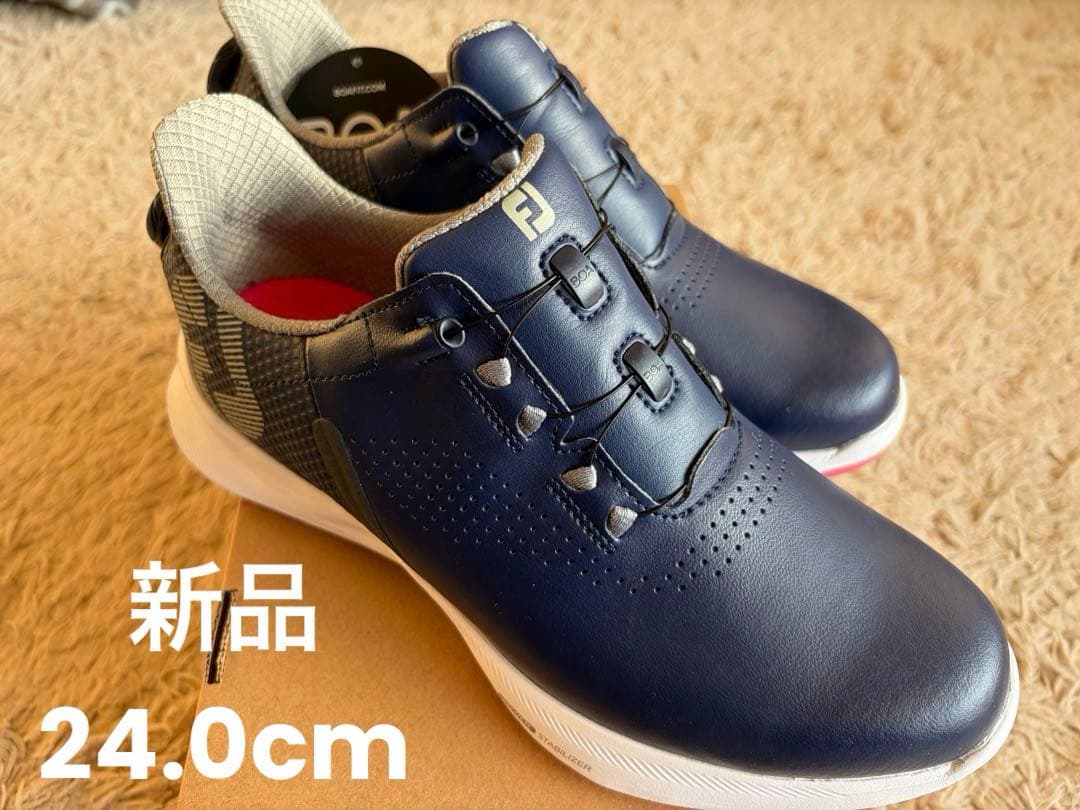 新品⭐︎FootJoy BOA レディースゴルフシューズ ネイビー