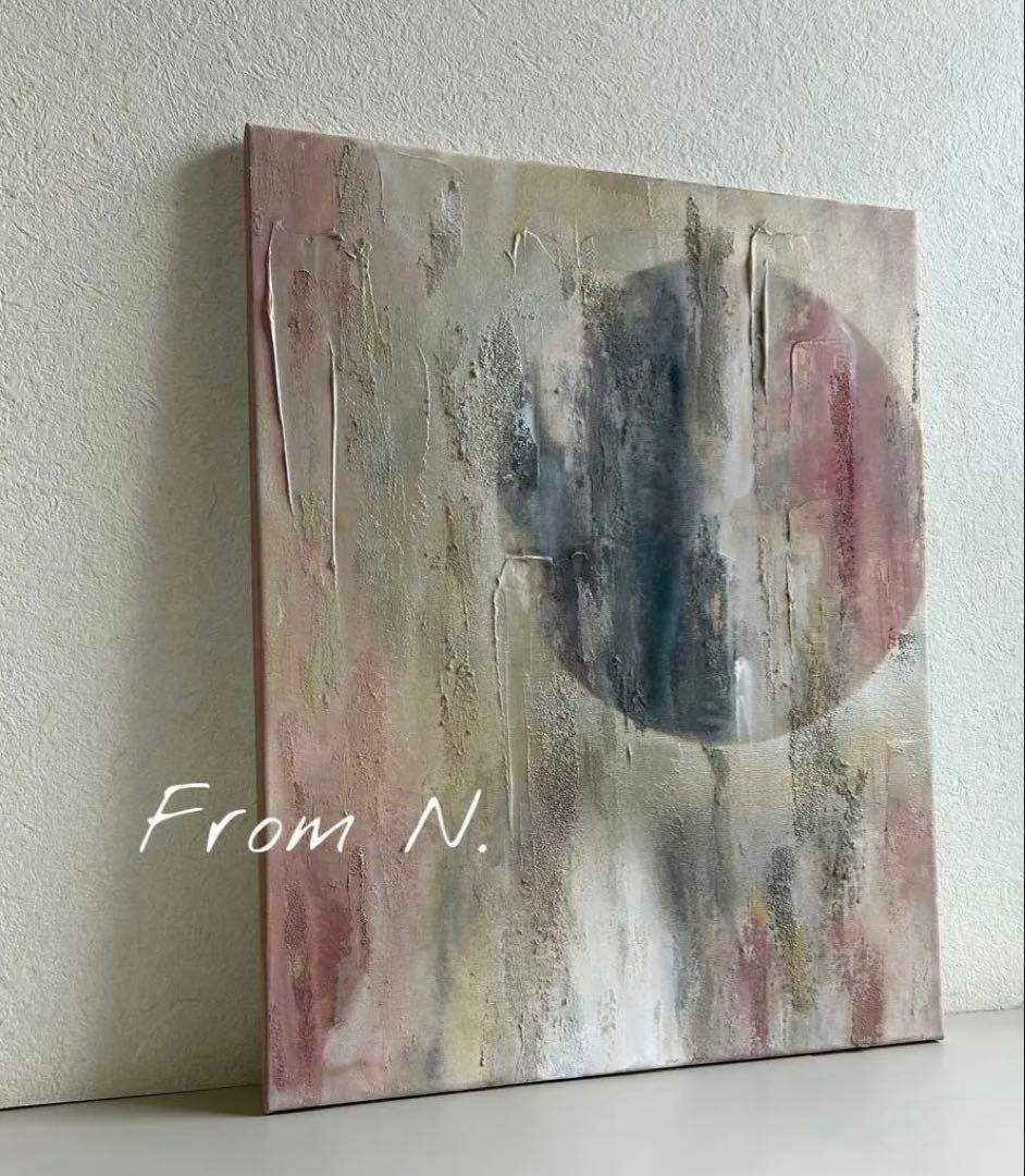 -Texture Art／50×40cm テクスチャー N.キャンバスボードc