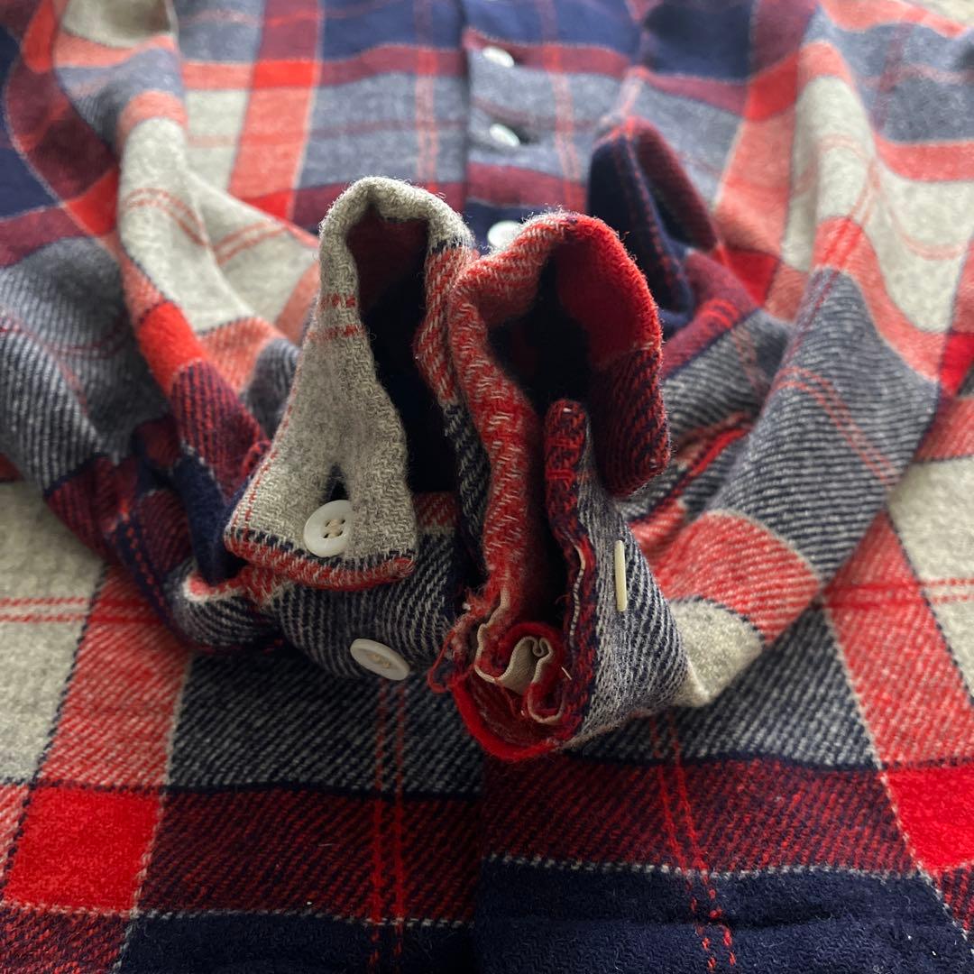 50s マクレガー ウール シャツ オープンカラー ヴィンテージ 検 60s