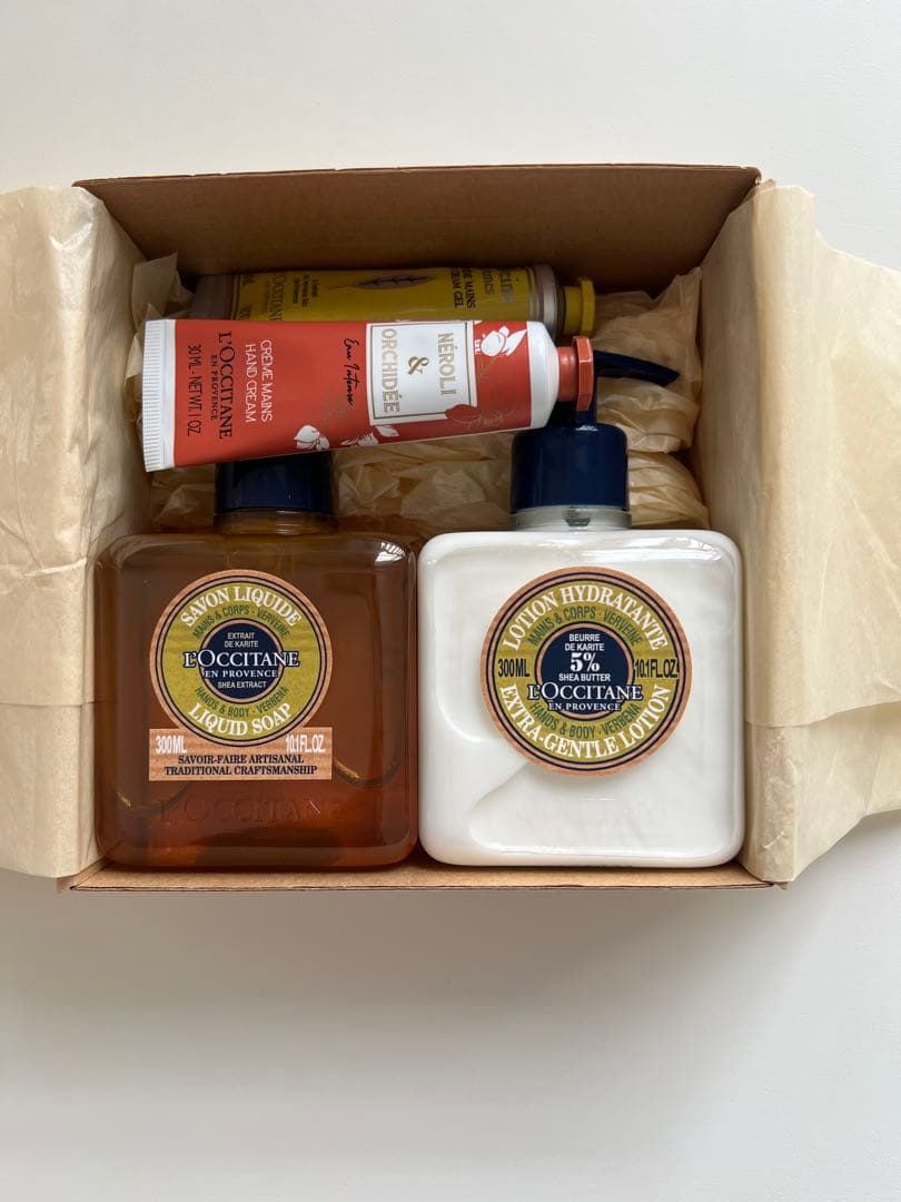 L'OCCITANE ハンドソープ & ローション、クリームセット
