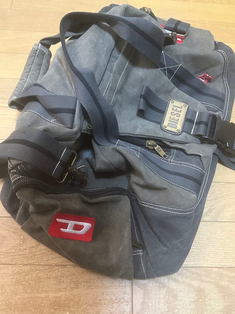 廃盤希少 DIESEL 00s Y2K archive斜め掛け ボストンバッグ