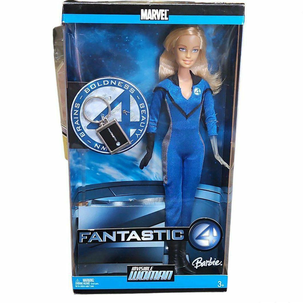極美品】バービー人形 マーベル ファンタスティック4 インビシブル