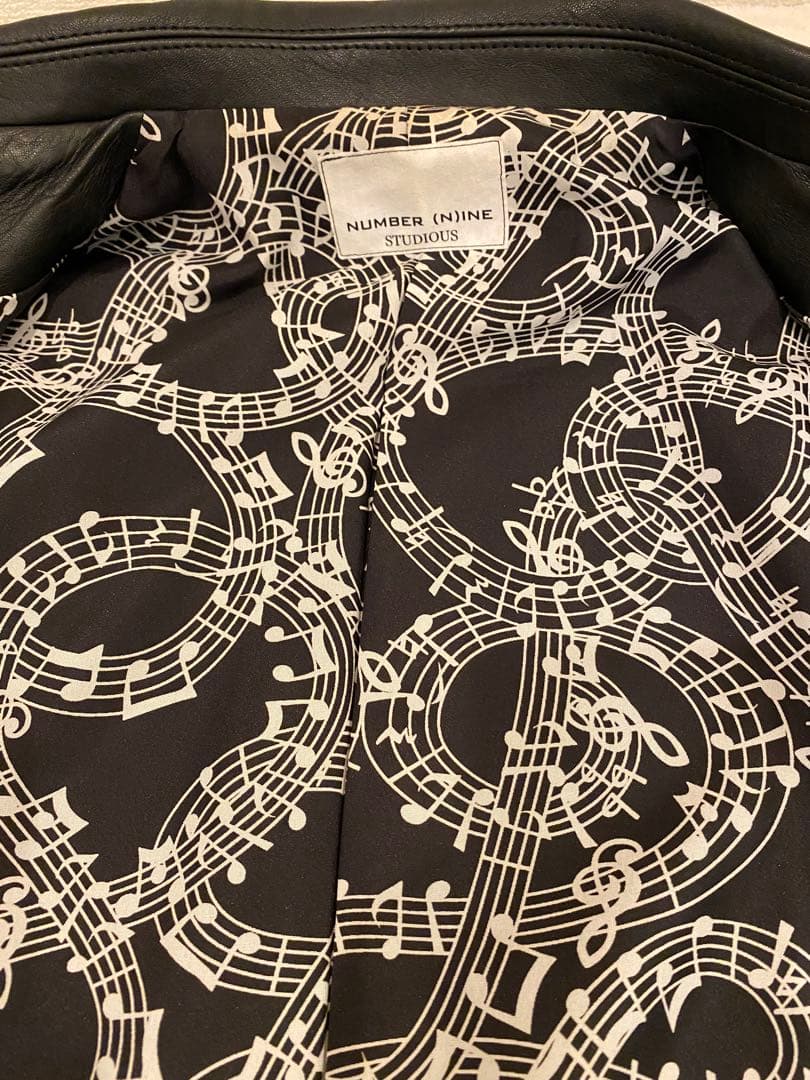 サワムラ様専用】NUMBER(N)INE × STUDIOUSダブルライダース - メルカリ