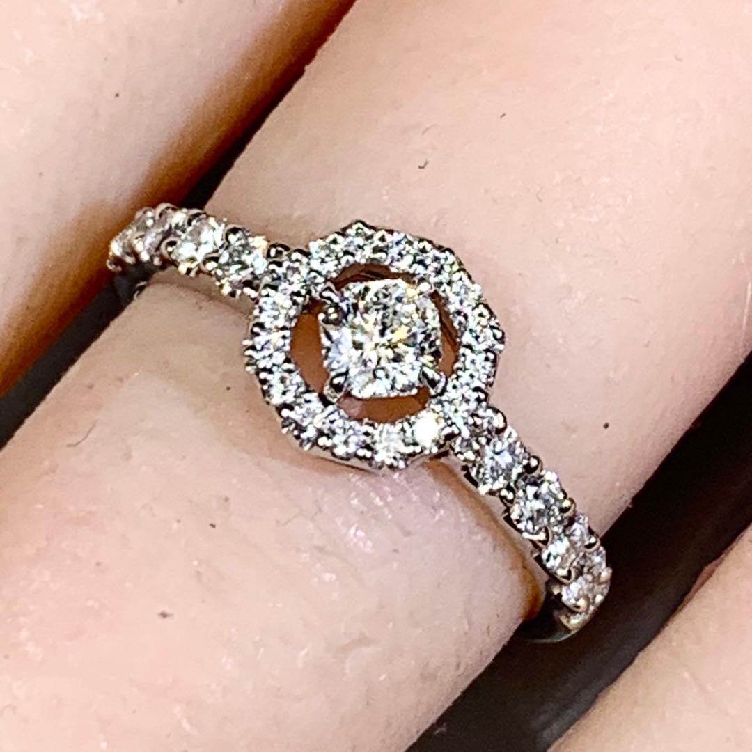 NADIA ナディア プラチナ ダイヤモンドリング エタニティリング - メルカリ