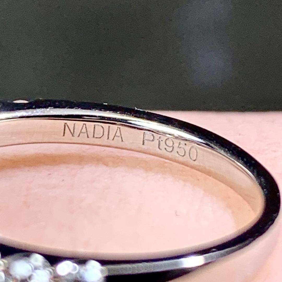 NADIA ナディア プラチナ ダイヤモンドリング エタニティリング - メルカリ