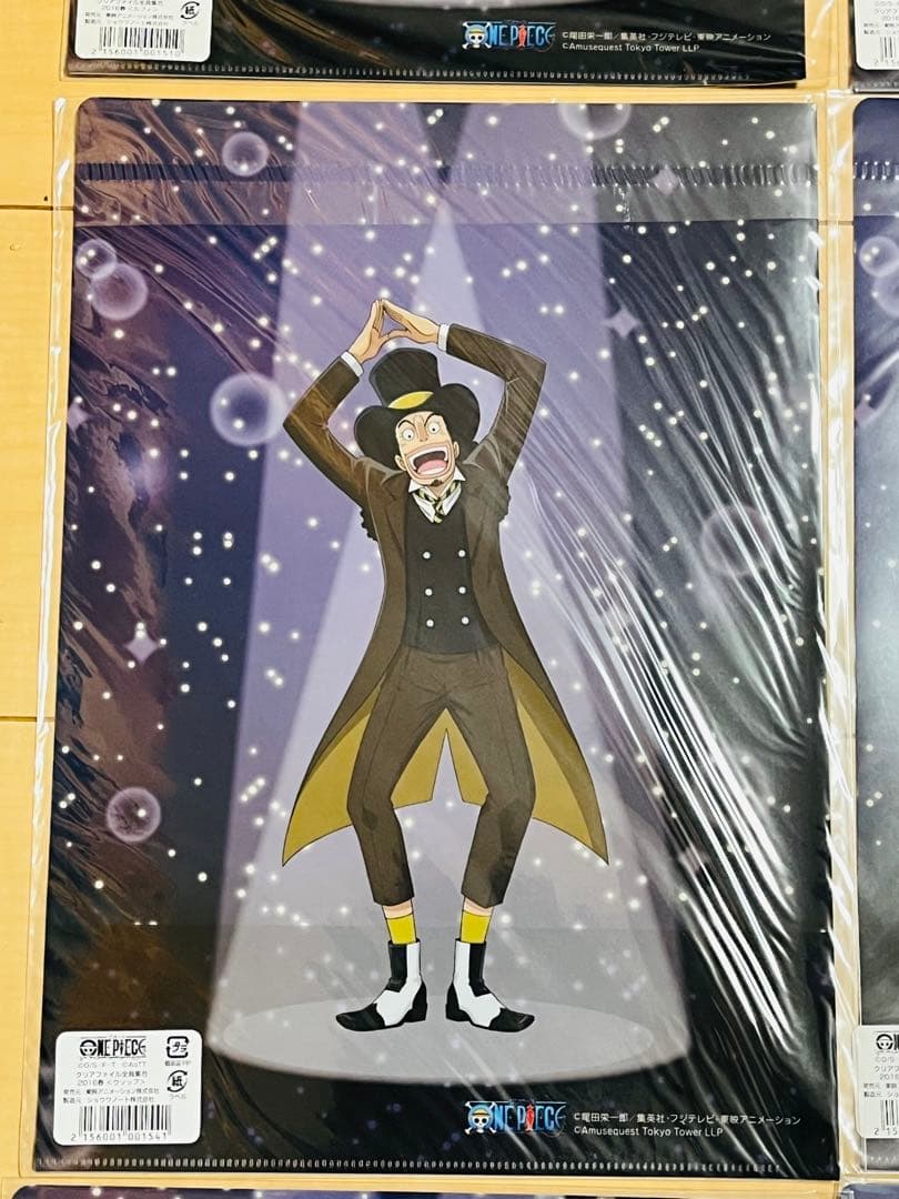 ワンピースタワー 限定 2016 春 クリアファイル ルフィ ゾロ ナミ