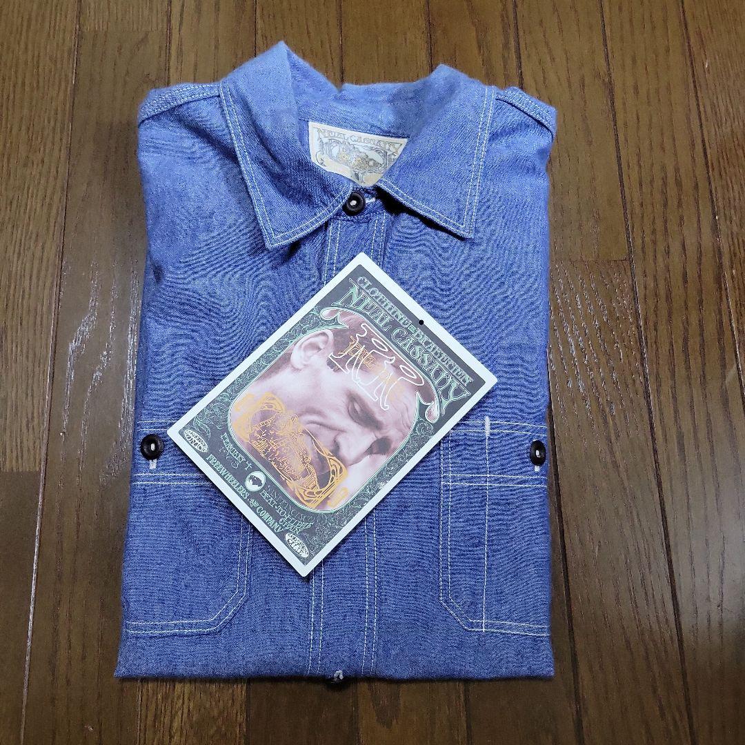 フリーホイーラーズ ニールシャツ インディゴシャンブレー