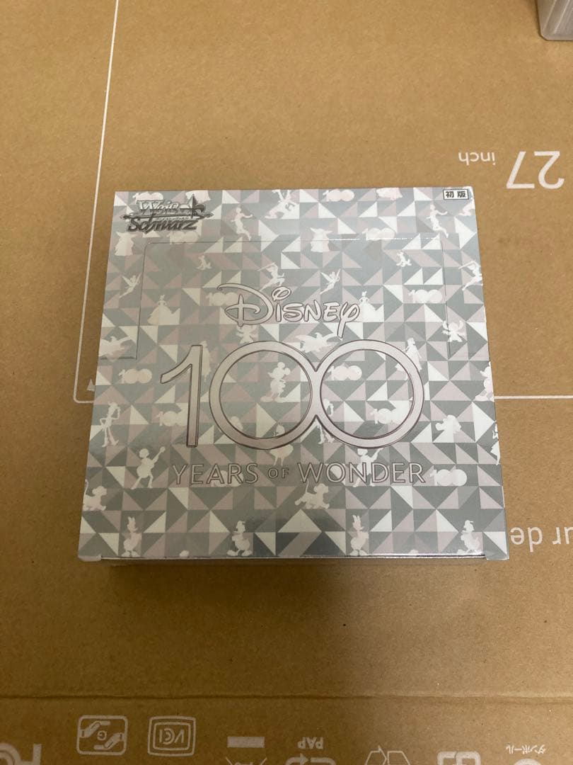 ディズニー 100 1box シュリンク付き ヴァイスシュヴァルツ ヴァイスシュヴァルツ 新品未開封 ブースターパック Disney100 BOX