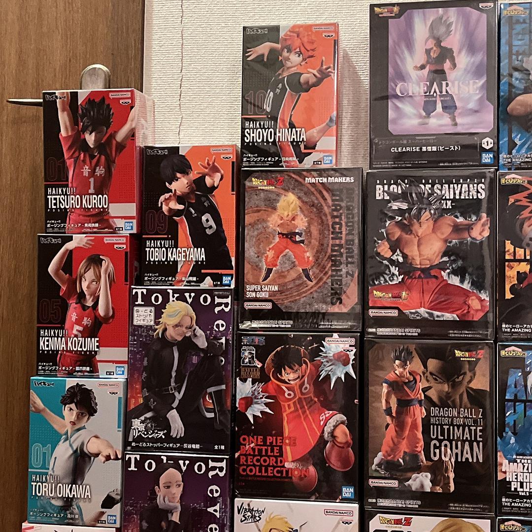 新品未開封・まとめ売り フィギュア 36体 ヒロアカ ドラゴンボール