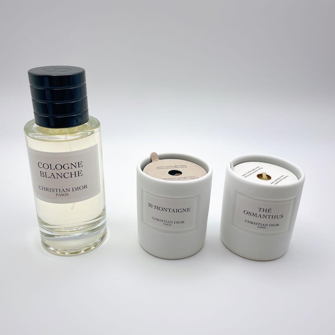 ディオール Cologne Blanche 40ml＋キャンドル 3点セット