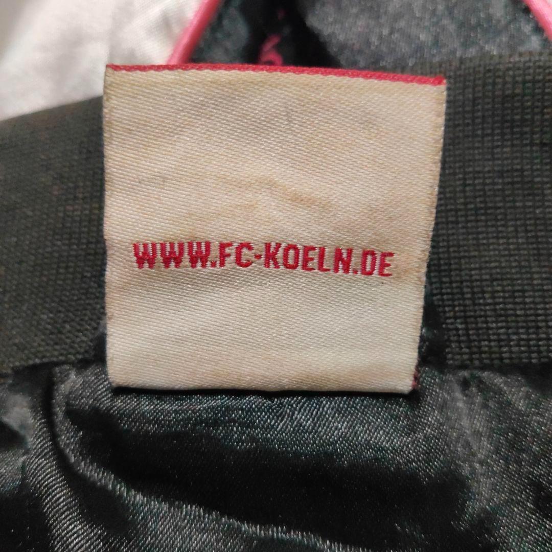 ドイツ ブンデスリーガ 1.FCケルン 公式グッズ 両面刺繍ロゴ