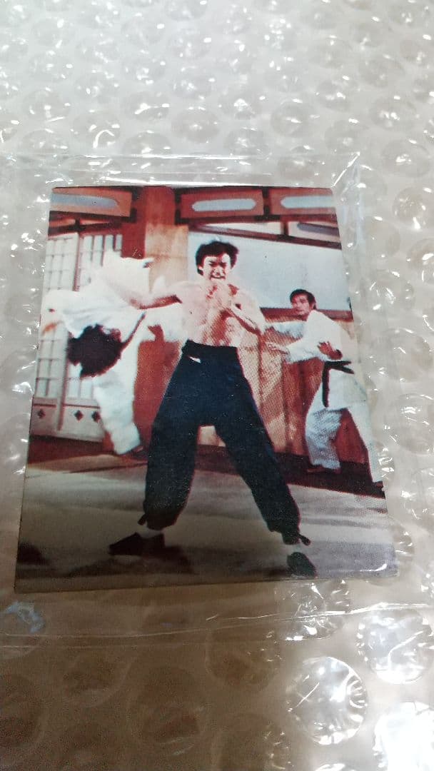 限定1枚！山勝　未使用　ラッキーカード　激レア　希少　昭和レトロ　ブルース・リー 限定1枚！山勝 未使用 ラッキーカード 激レア 希少 昭和レトロ