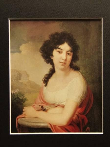 ボロビコーフスキー・ラウジーミル・ルキチ、A・P・ガガーリナ公爵夫人の肖像