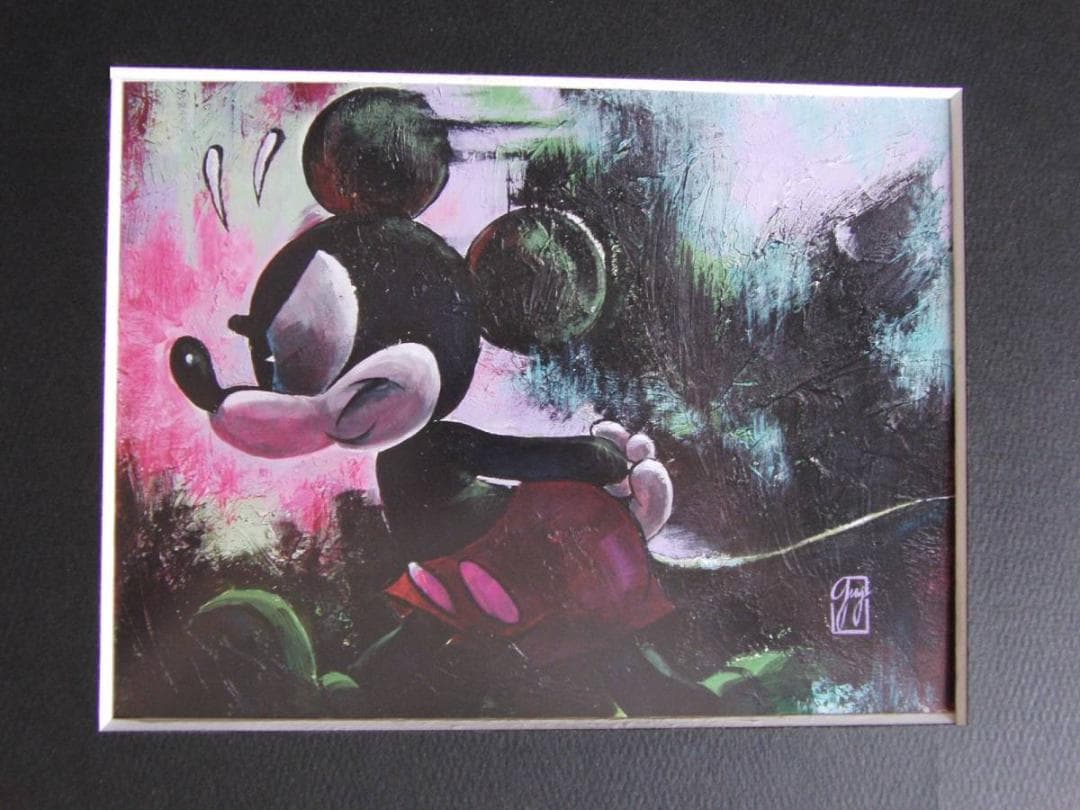 ガイ・ヴァシロヴィッチ、【MICKEY 2】、希少な額装用画集より、状態良好