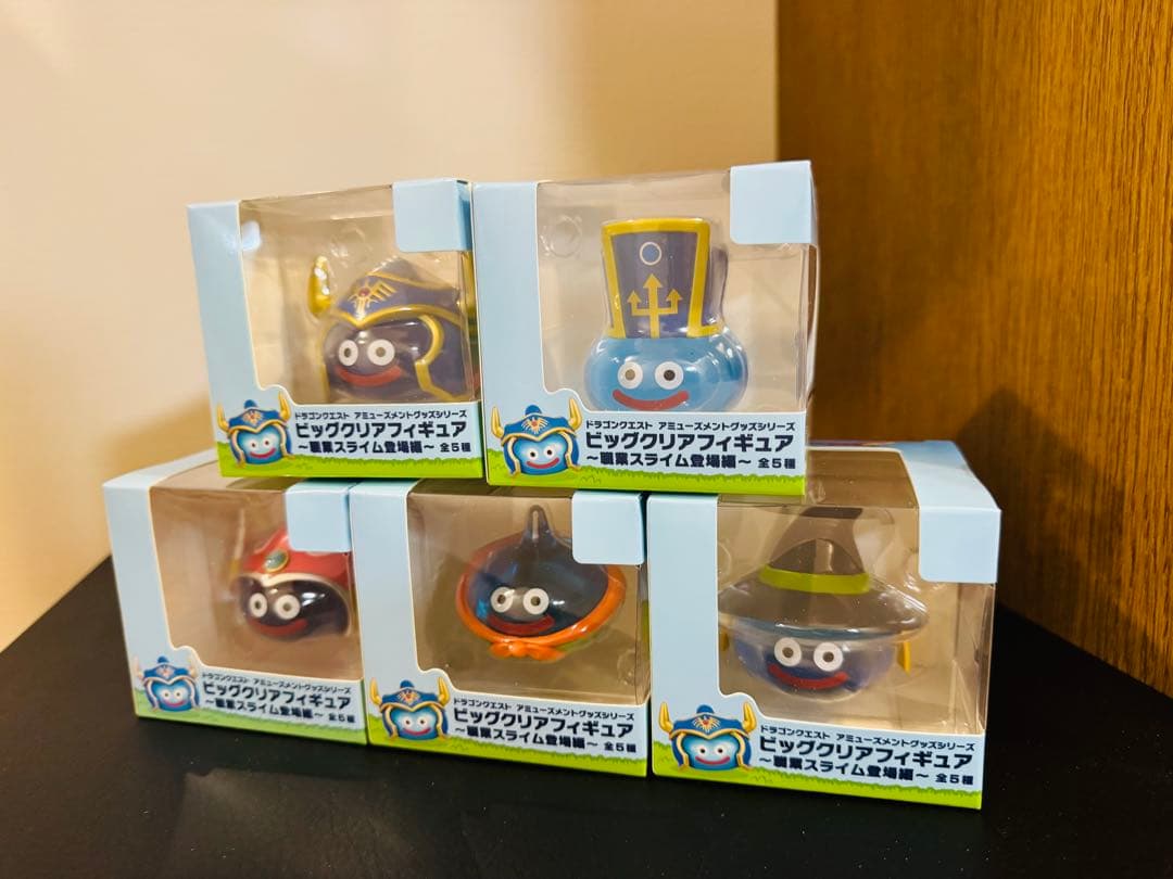 箱入り早い者勝ちドラクエ ビッグクリアフィギュア 職業スライム登場編
