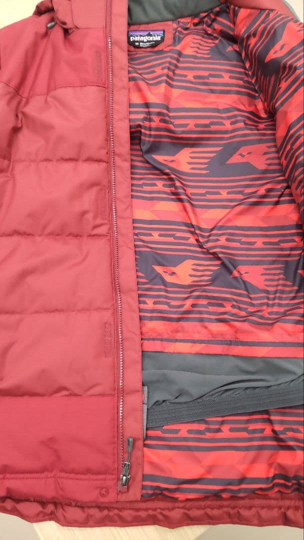 り*も様 新品 パタゴニア ルビコンライダージャケット M レッド - メルカリ