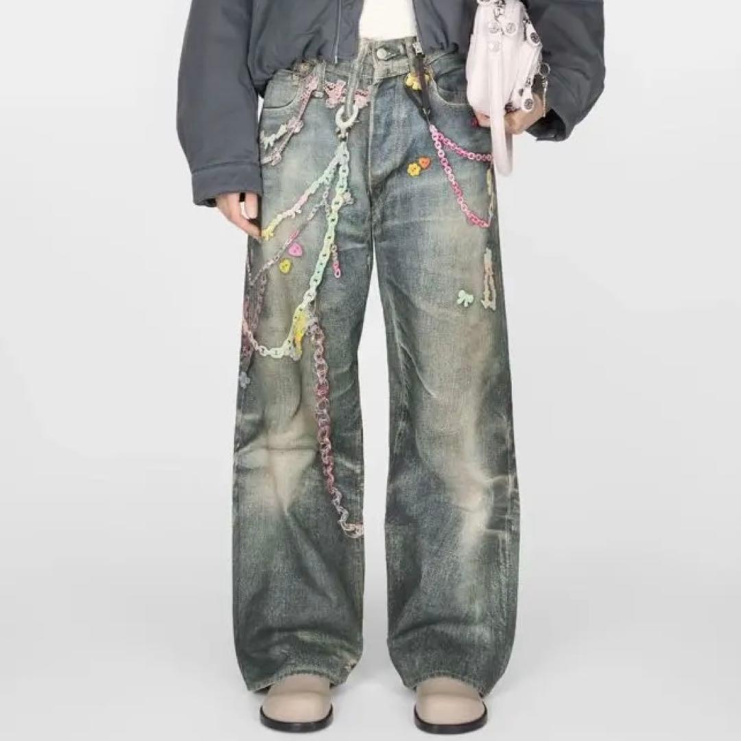 【⭐︎カリ⭐︎】BAGGY FIT JEANS - 1981F 36サイズ Acne Studios (アクネストゥディオズ) バギーフィットジーンズ 1981