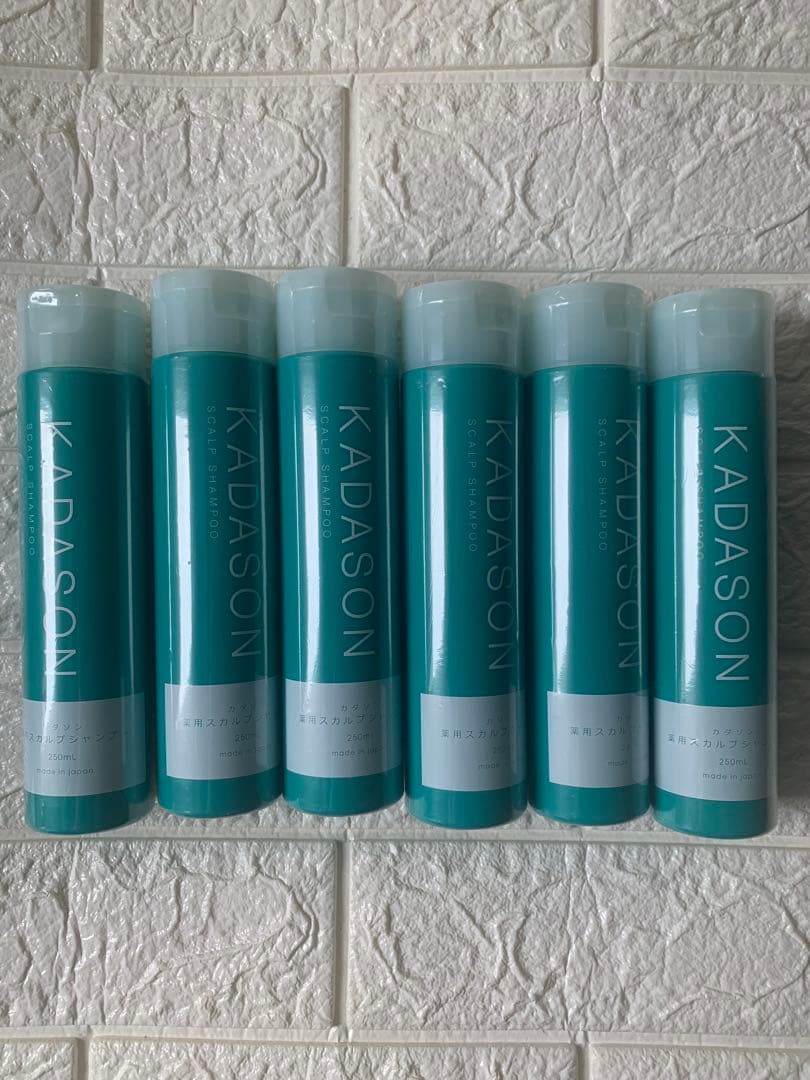 カダソンスカルプシャンプー ワイズ製薬 KADASON 6本