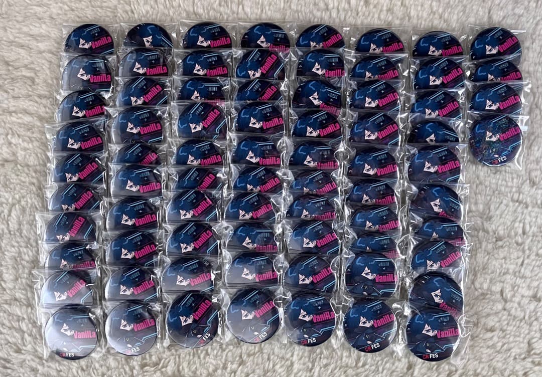 CRフェス2023 VanilLa 缶バッジ