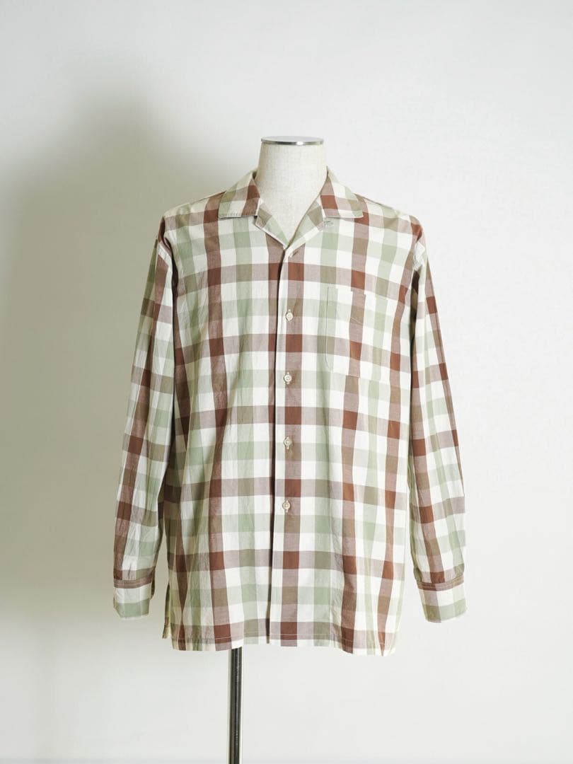 1*8様 20ss キャプテンサンシャイン オープンカラーシャツ