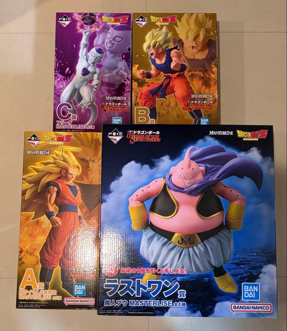 一番くじ ドラゴンボール A/B/C/ラストワン 超サイヤ人3孫悟空 他セット アニメ「ドラゴンボール」シリーズ一番くじが豪華！超サイヤ人3孫悟空