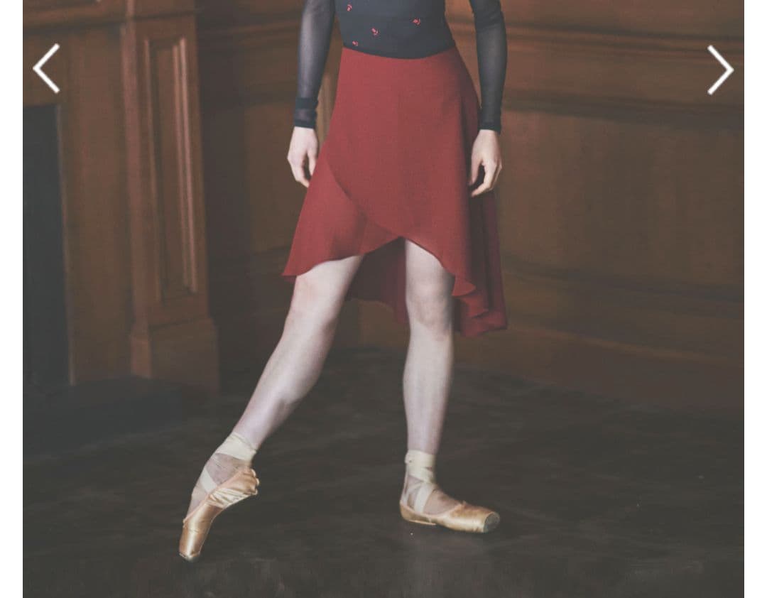 【新品・未使用】スティナ stina 巻きスカート ワインレッド　赤