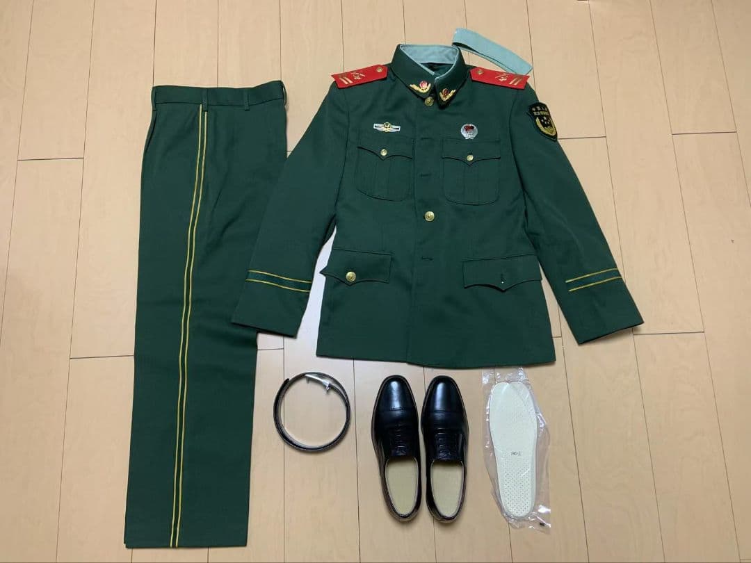 中国人民武装警察部隊 冬常勤服完全セット
