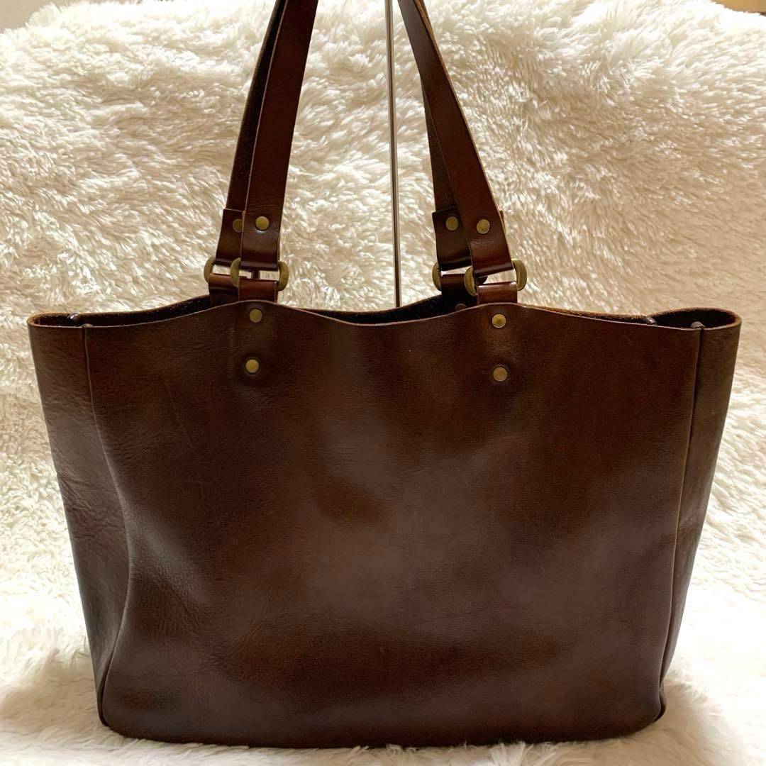 SLOW トートバッグ　bono ダークブラウン