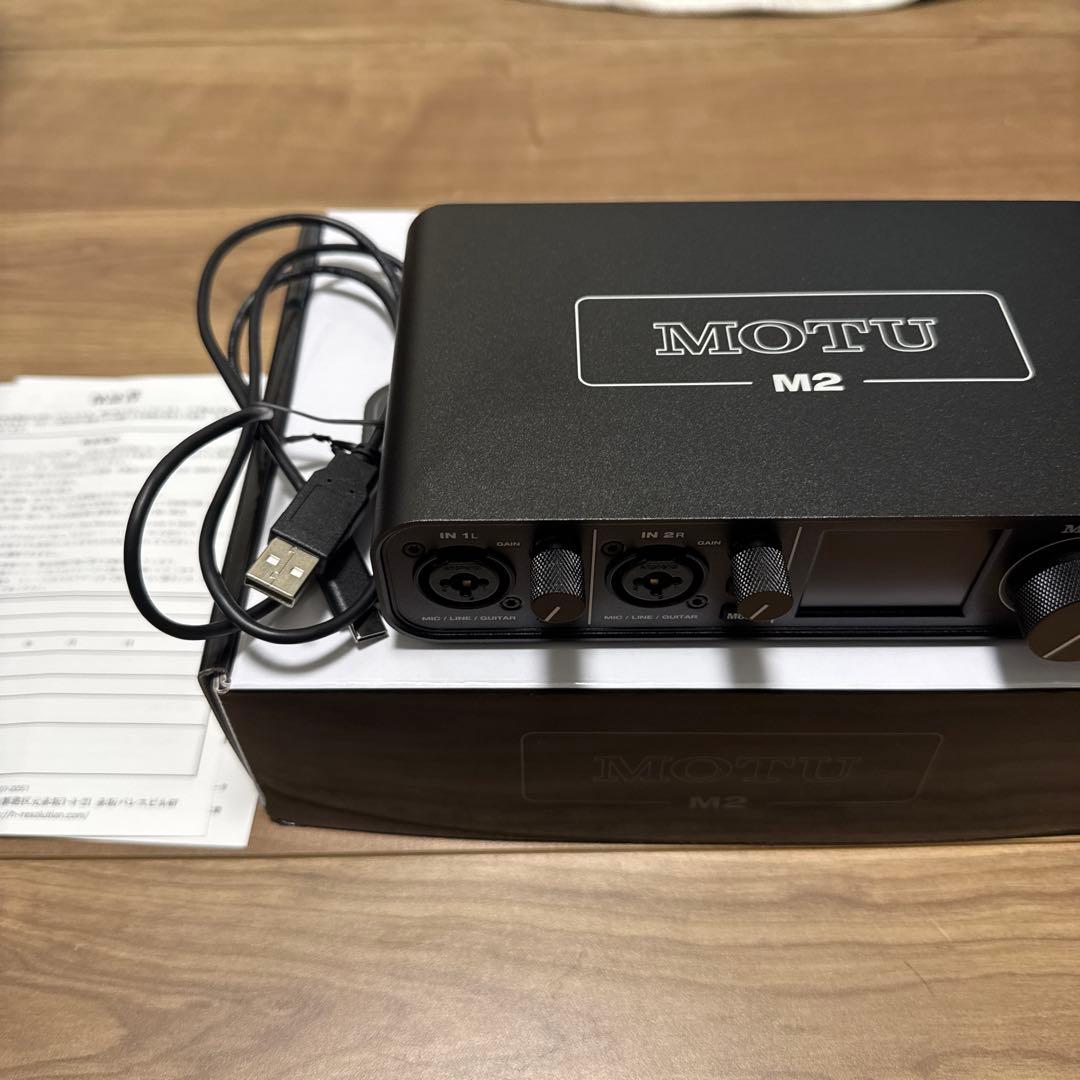 極美品 MOTU M2