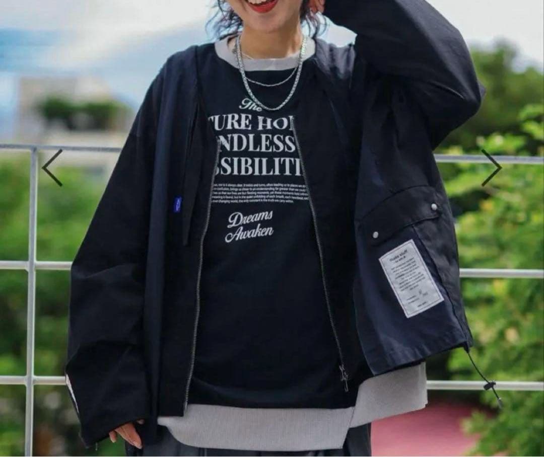 新品タグ付き【be with M】Misayo ミリリメイクジャケット　ブラック