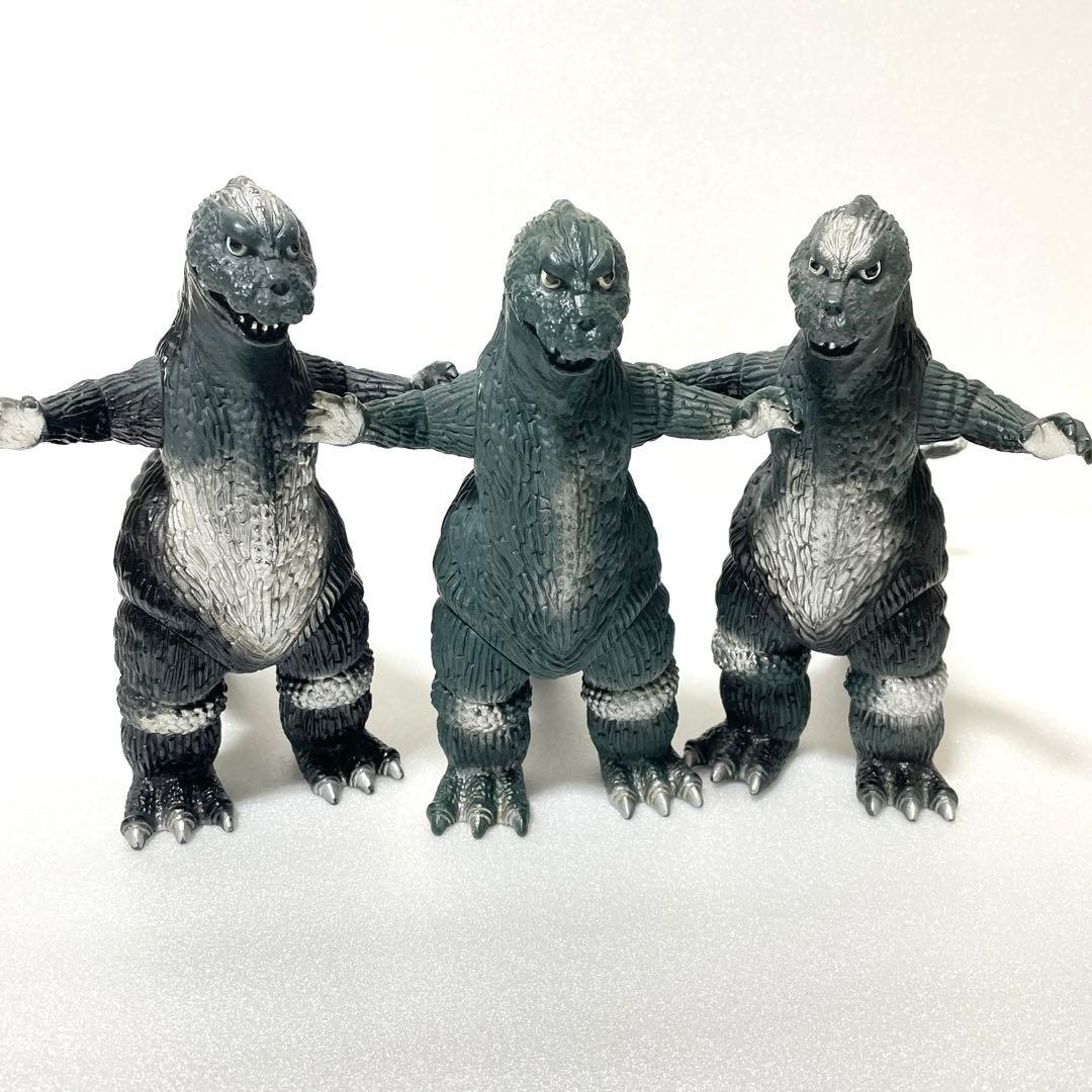 ゴジラ　バンダイ1983 3個セット