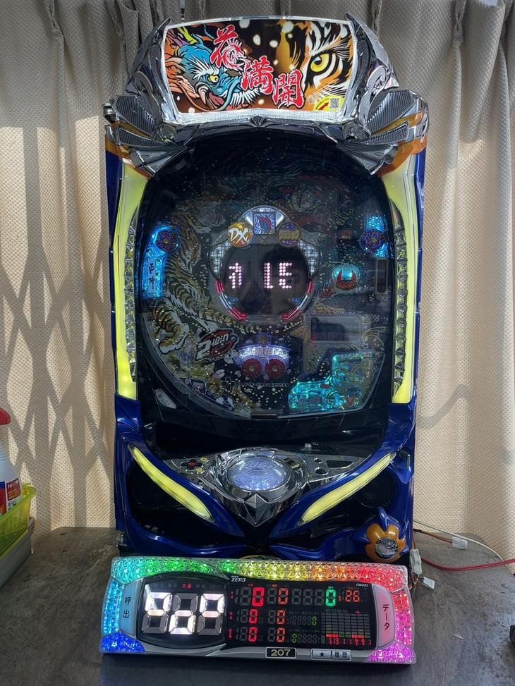 ★☆Ｐツインループ花満開XD　【1/319】　循環仕様☆★ Pツインループ花満開 パチンコ スペック 予告 初打ち 打ち方 期待値