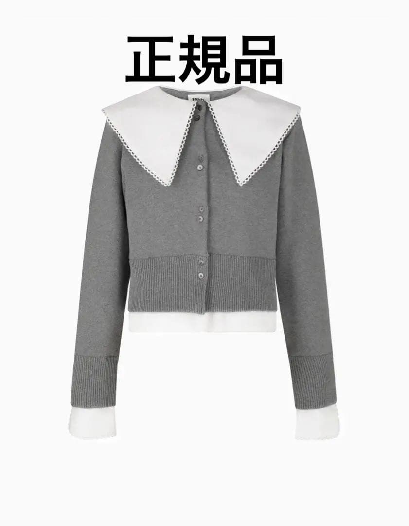 bibiy. PATTY PILGRIM TOP GRAY グレー