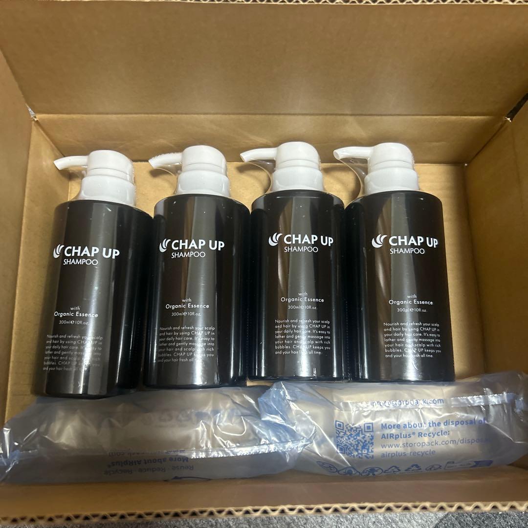 3本セット定価10820円CHAPUP チャップアップシャンプーおまけ1本