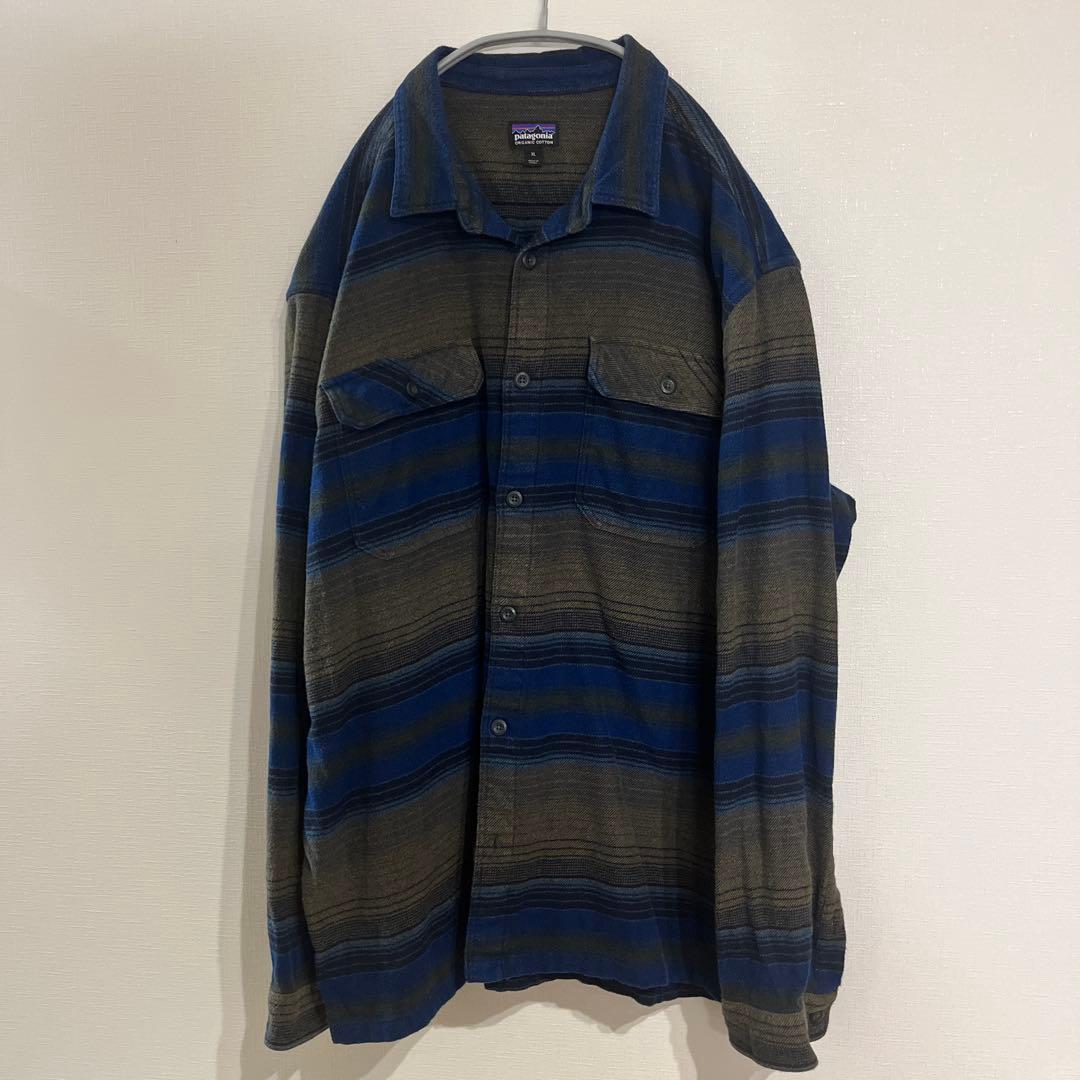 パタゴニア patagonia フィヨルドフランネルシャツ XL