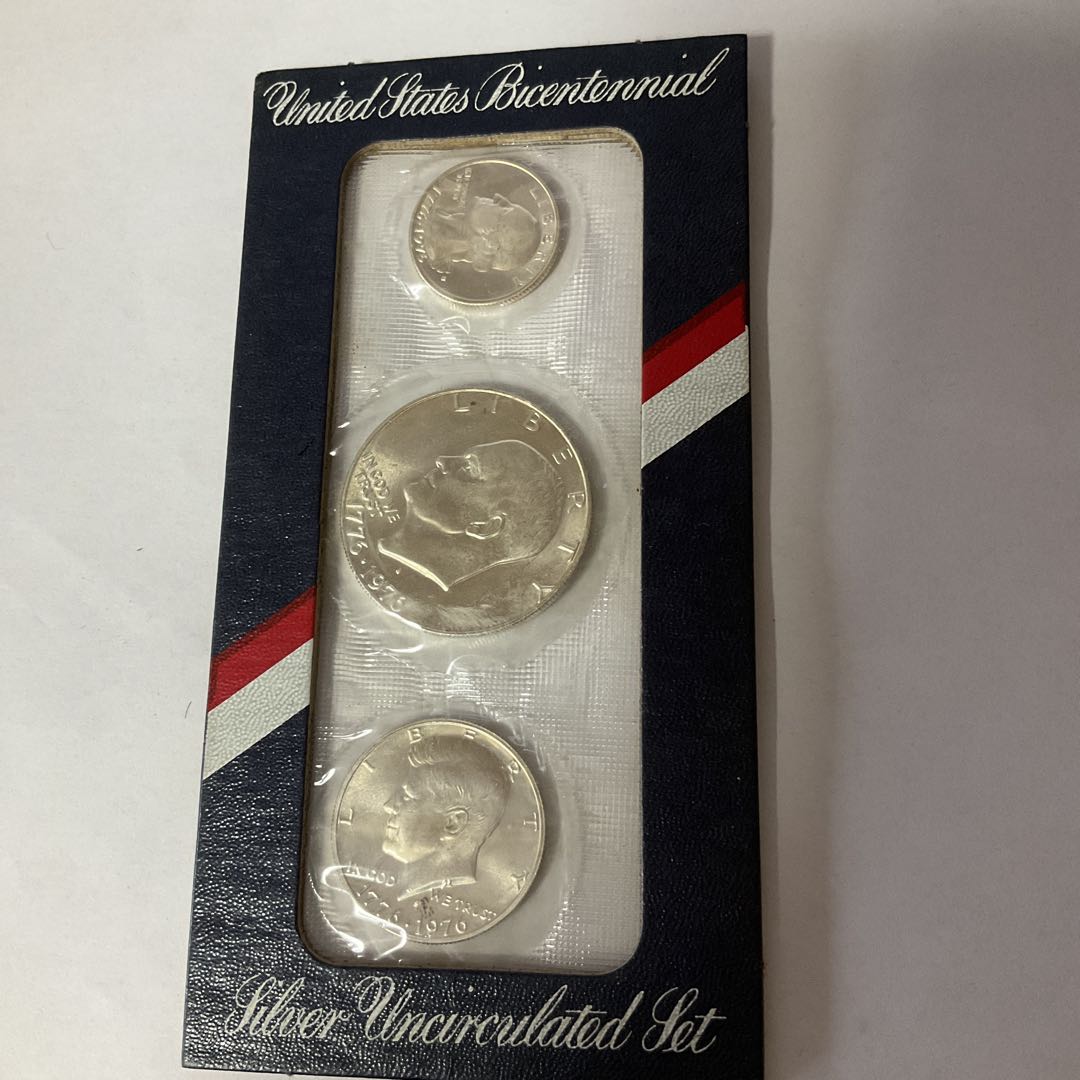 アメリカ独立200周年記念銀貨セット 1776−1976 - メルカリ