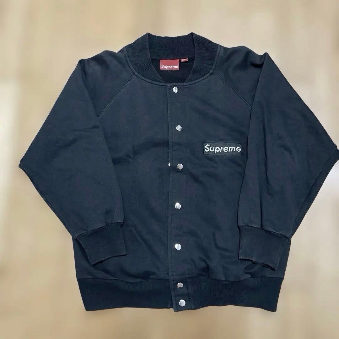 supreme box logo シュプリーム ブルゾン　L ブラック
